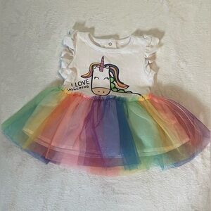 Little Wonders Unicorn Tutu Dress